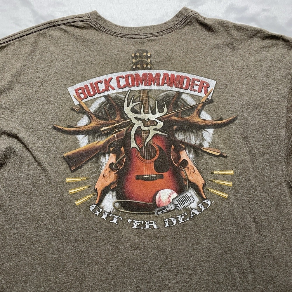 Buck Commander Gear Redemption T Shirt Men's 2XL Hunting Outdoors Grunge - Picture 9 of 14